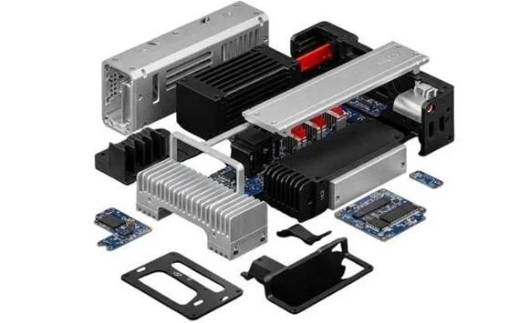 Machined aluminium enclosure and cover parts