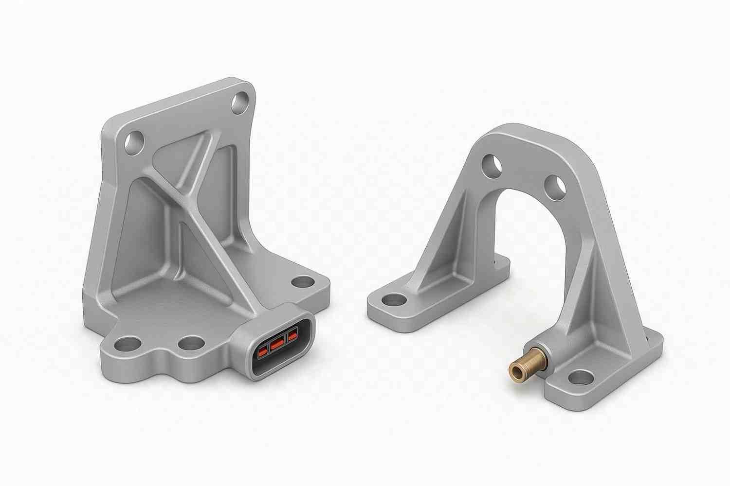 Machined structural brackets