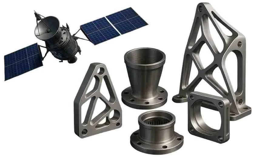 Lightweight aluminium aerospace components